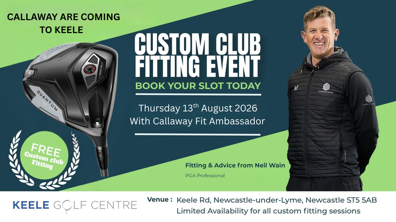 13th August 2026 - Callaway Fitting Day