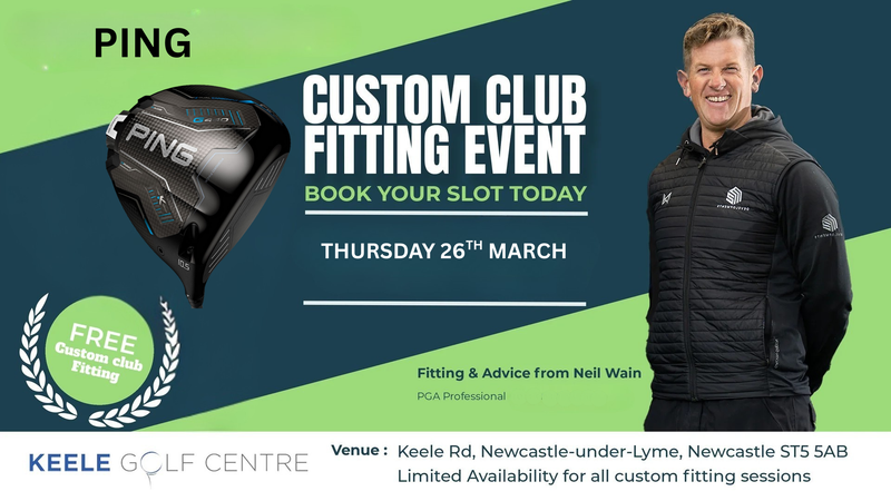 26th March - Ping Fitting Day