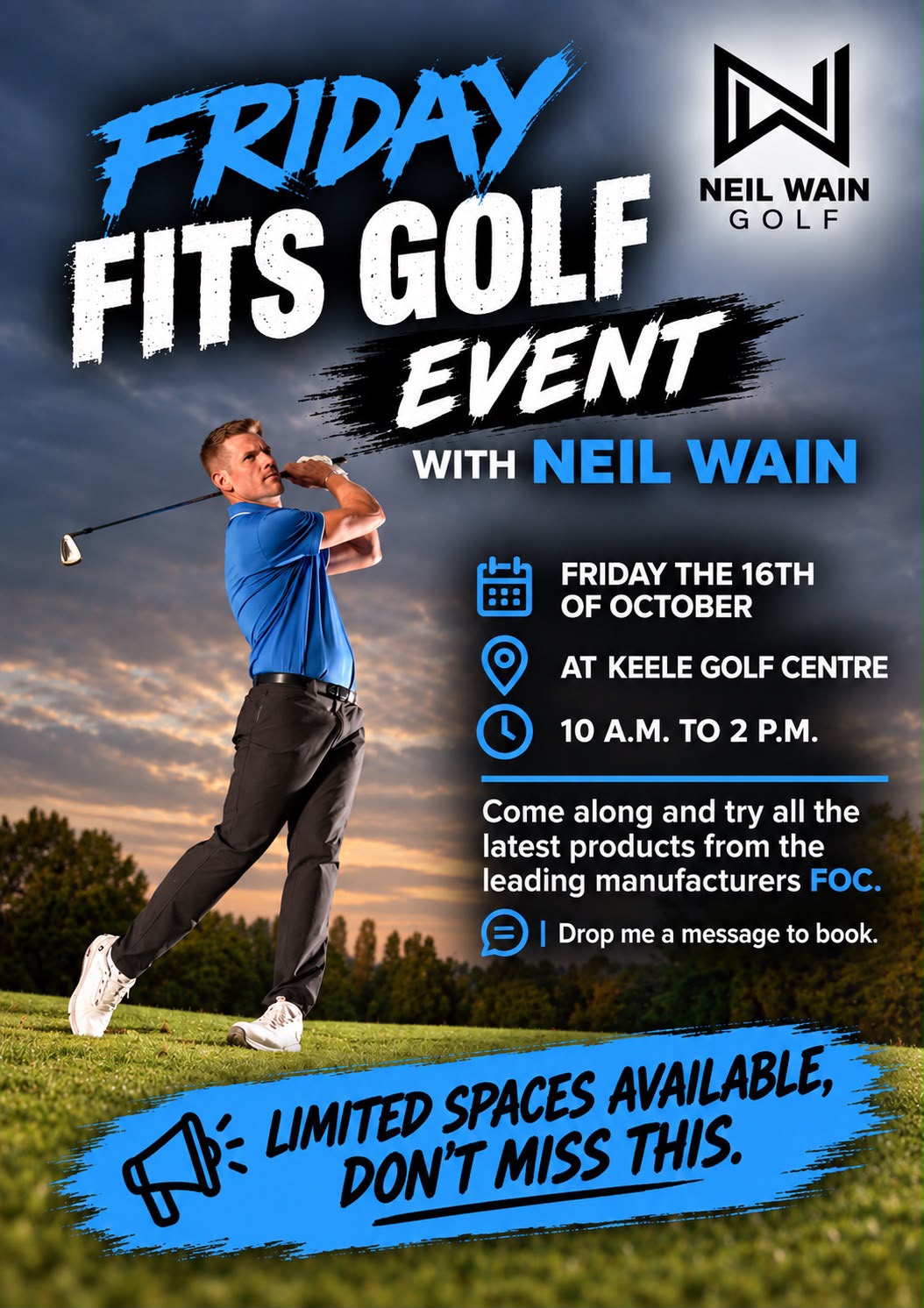 Friday Fit Golf Event 16th October 2026