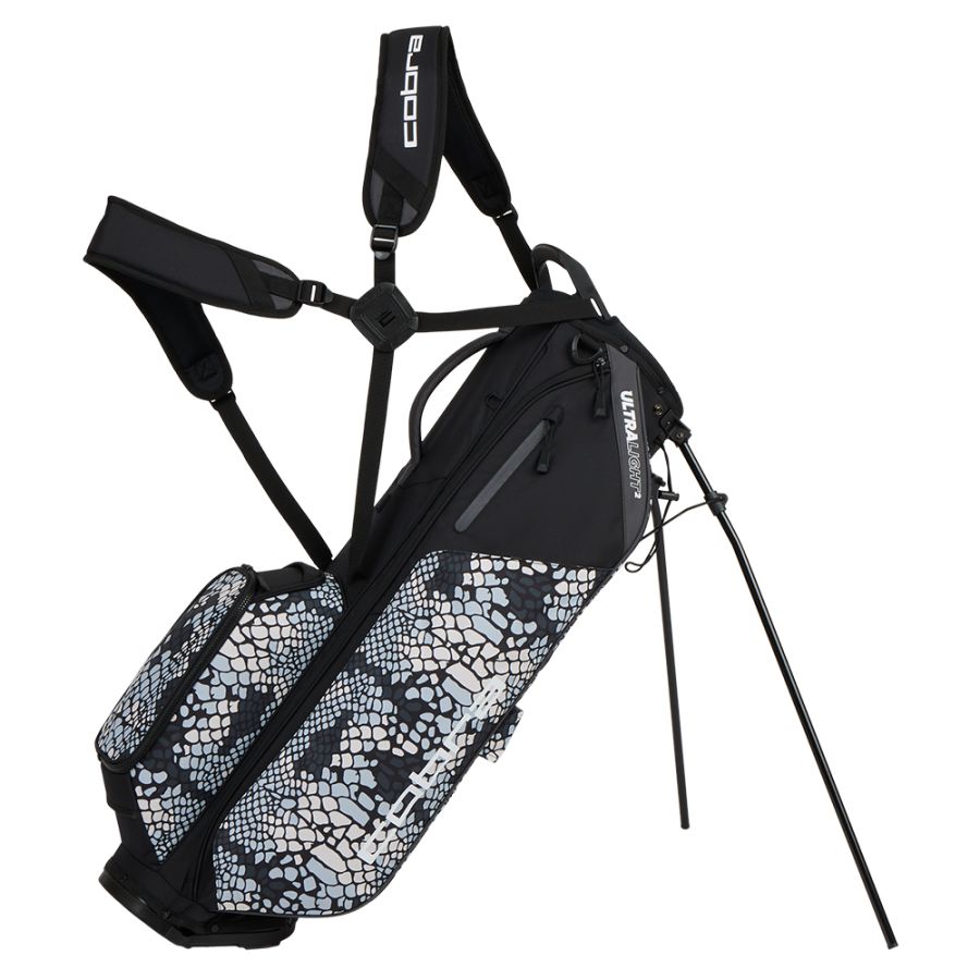 Cobra Ultralight 2 Golf Stand Bag Black/Snake Camo