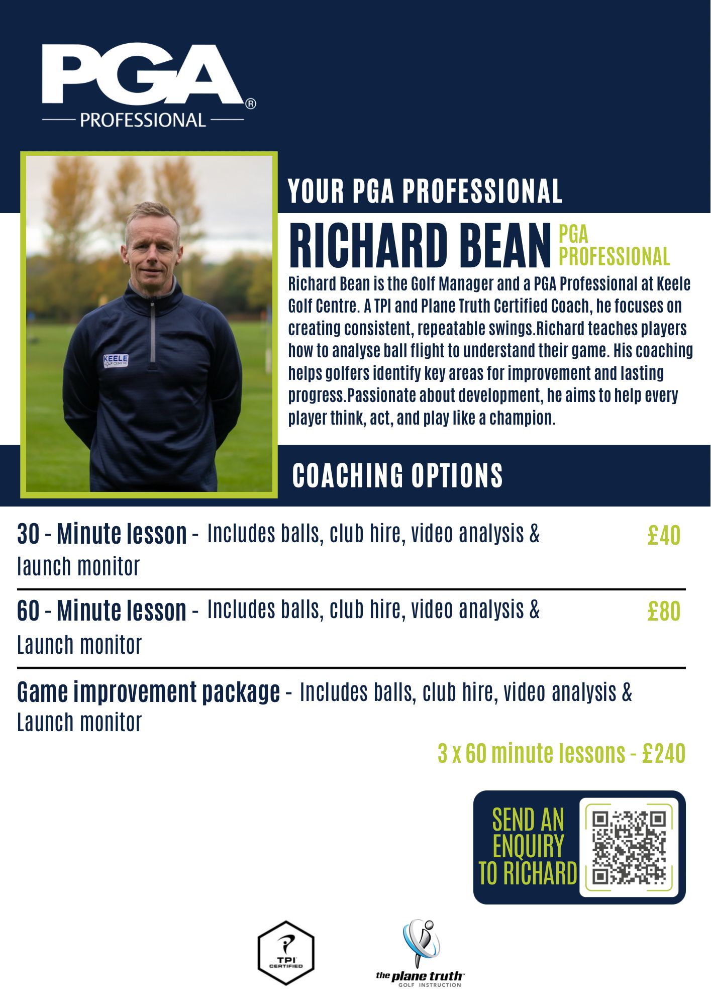 Richard Bean Coaching