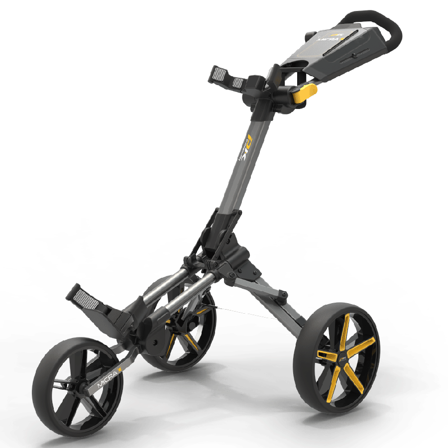 PowaKaddy Micra 3-Wheel Compact Push Golf Trolley