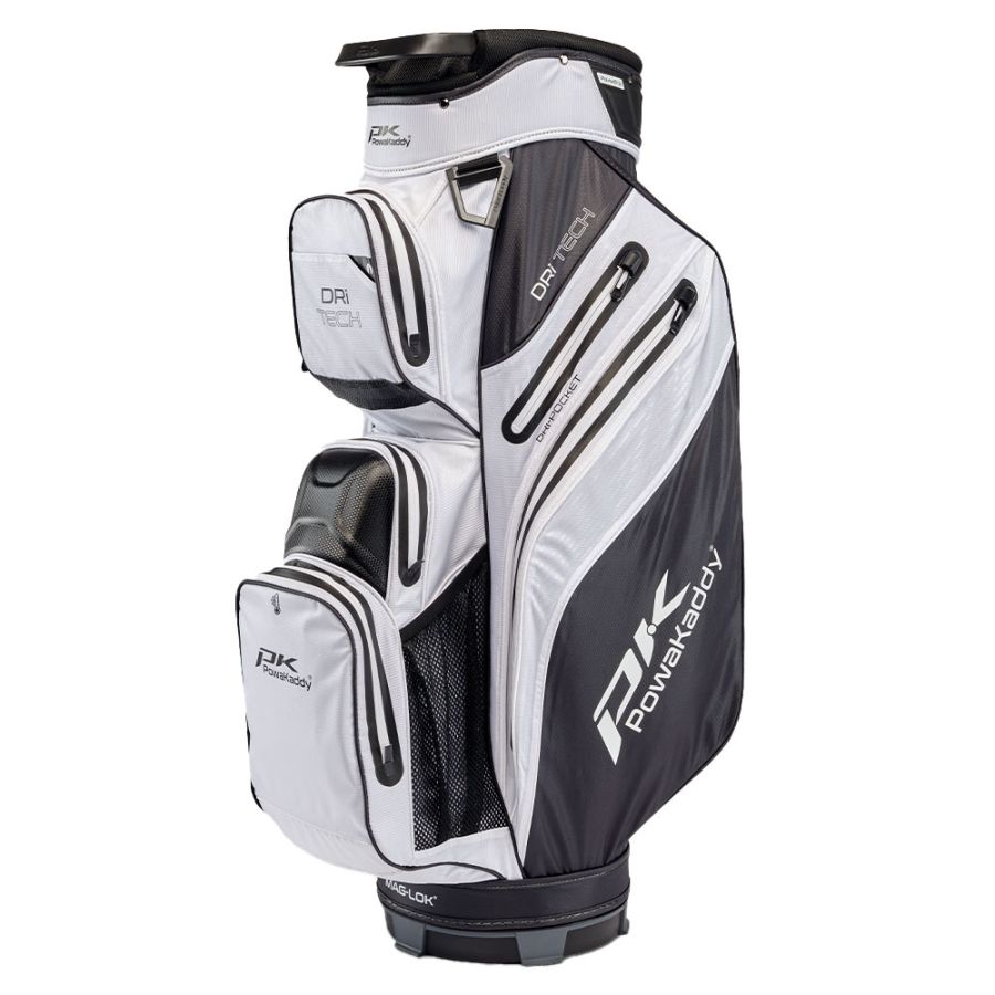 Powakaddy  Dri Tech cart Bag White