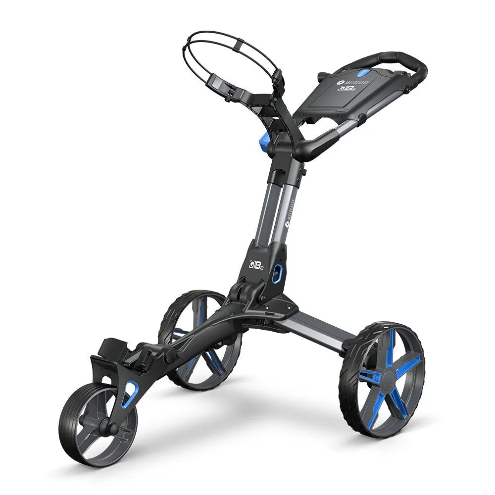 Motocaddy QB2 Push Trolley Golf Blue