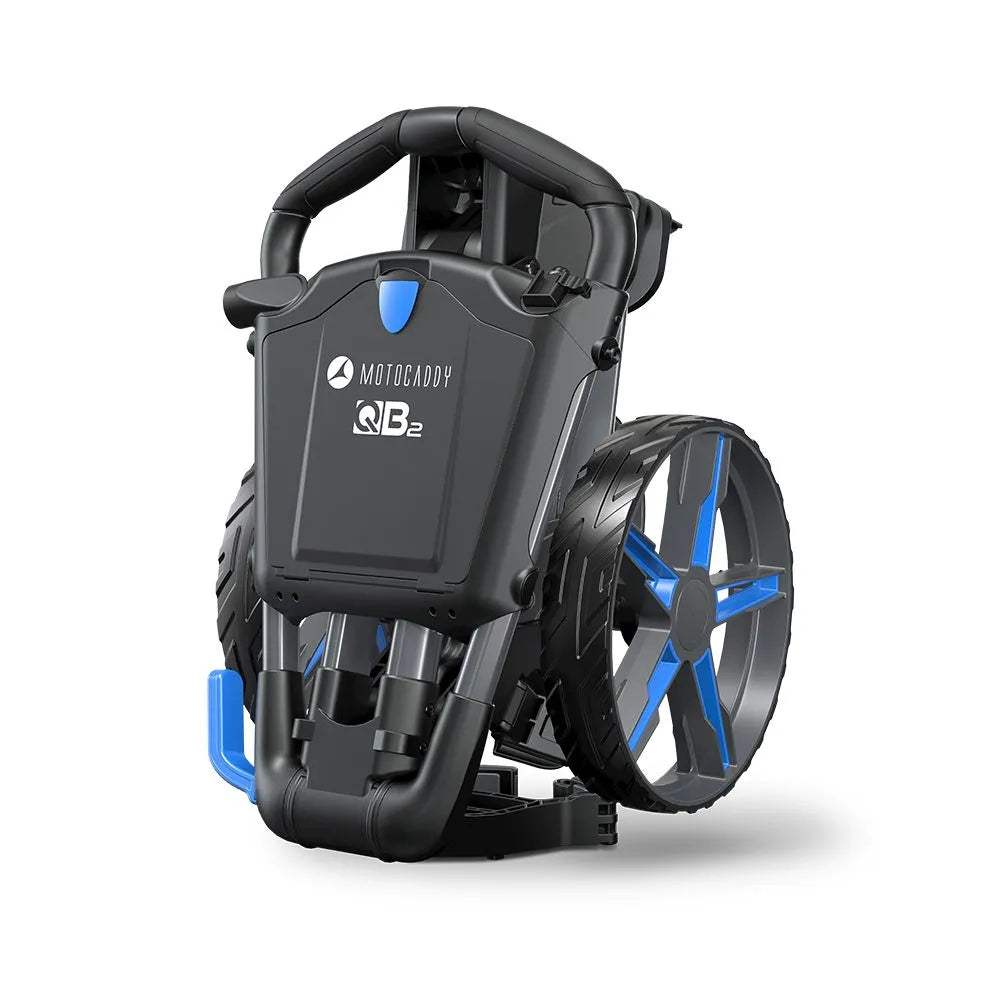 Motocaddy QB2 Push Trolley Golf Blue