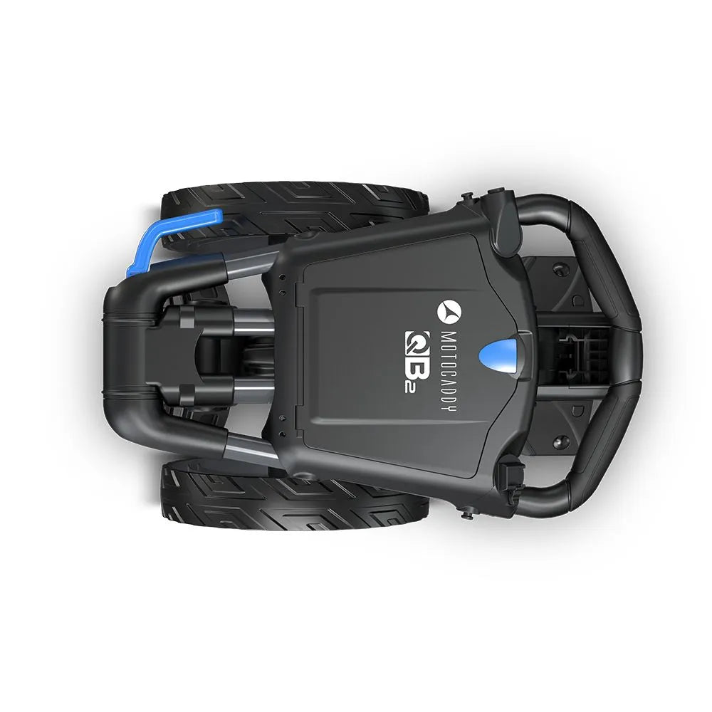 Motocaddy QB2 Push Trolley Golf Blue