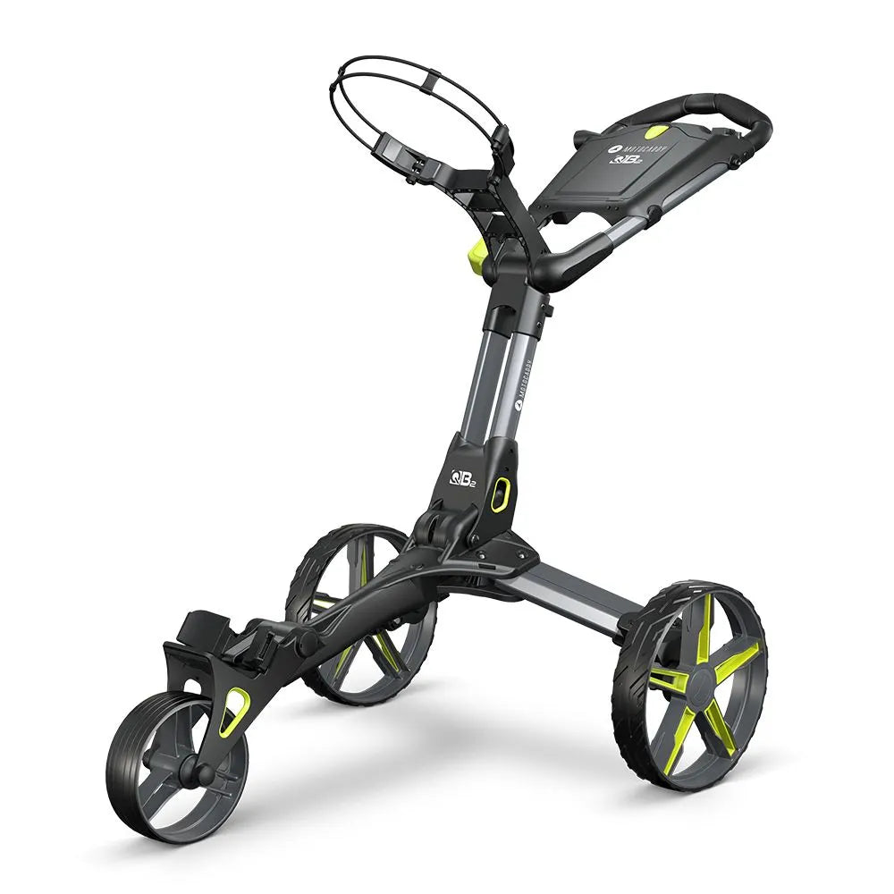 Motocaddy QB2 Push Trolley Golf Yellow