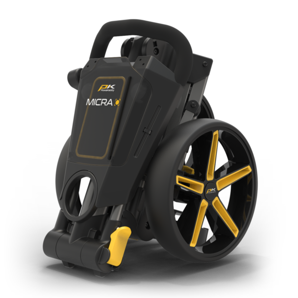 PowaKaddy Micra 3-Wheel Compact Push Golf Trolley
